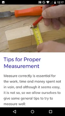 Carpentry Course android App screenshot 1